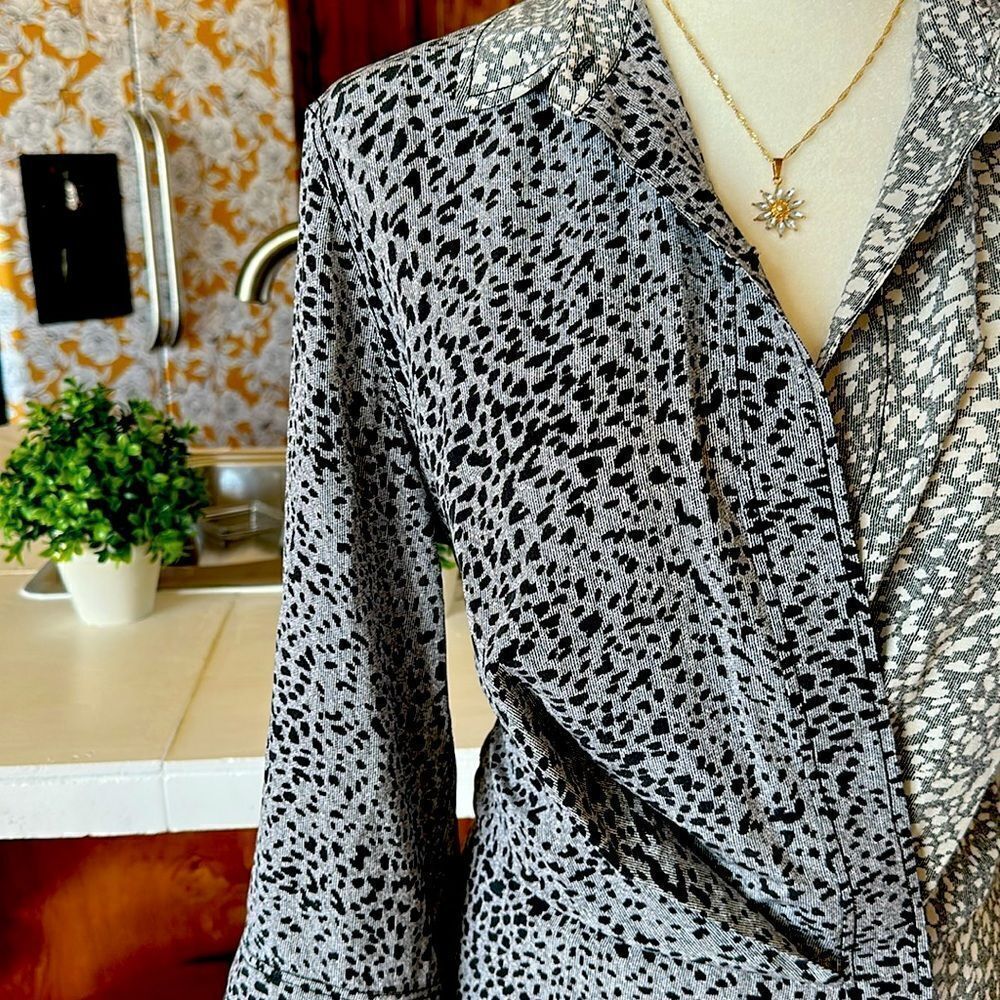 Rag and Bone Faux Wrap Dress - Picture 2 of 7